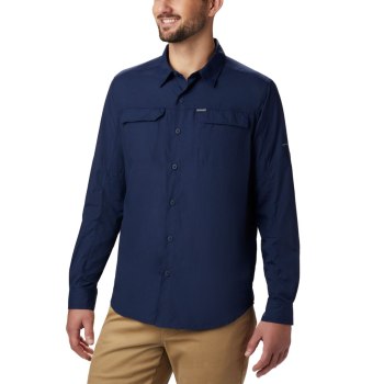 Columbia Muške Košulje - Silver Ridge 2.0 Long Sleeve Big Tamnoplave | UAYN-51407